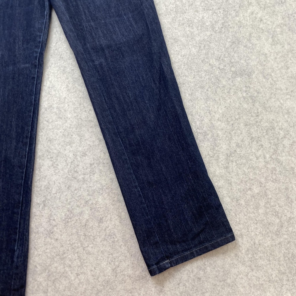 Style&co Womens 10P Jeans (30x27) Petite Blue Dark Wash Straight Leg Denim - Picture 4 of 13